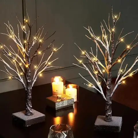 Árvore de Natal Decorativa Premium com Toque Invernoso