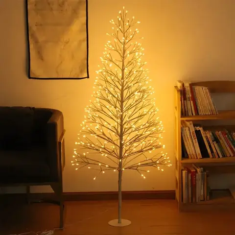 Árvore Cintilantes LEDs Embutida - Ideal para sua Decoração ✨
